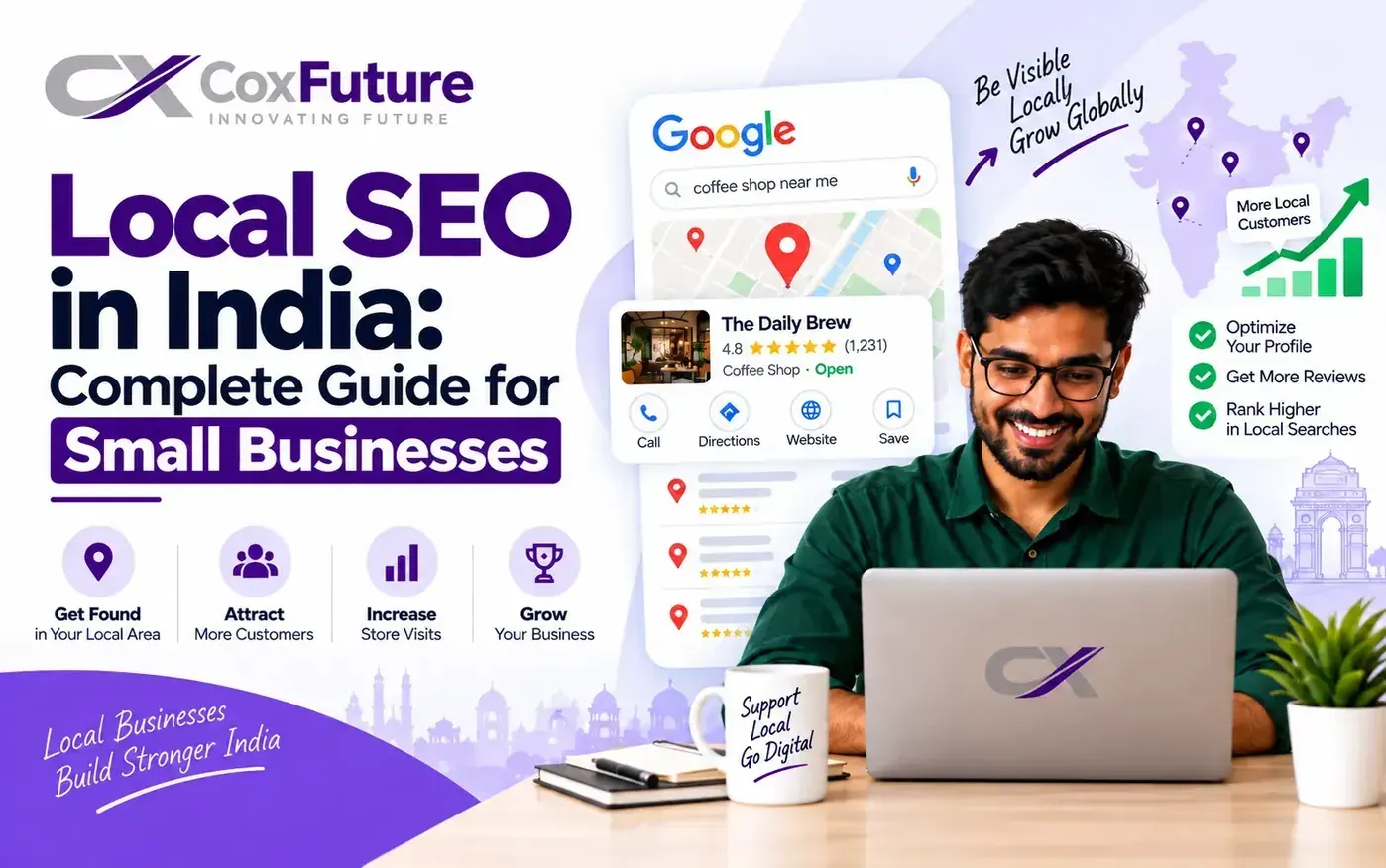 Local SEO guide for small businesses in India