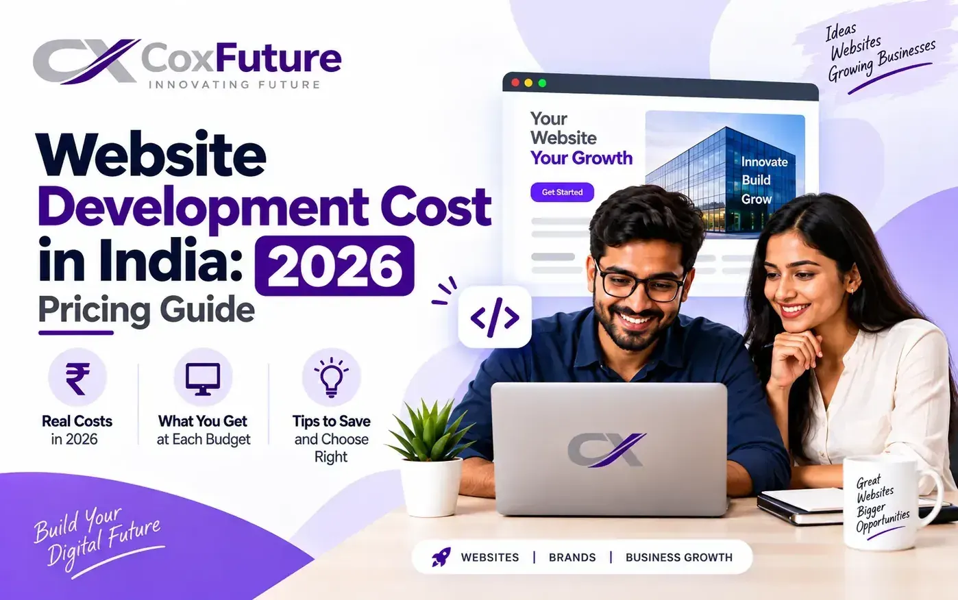 Website development cost and pricing guide for Indian businesses